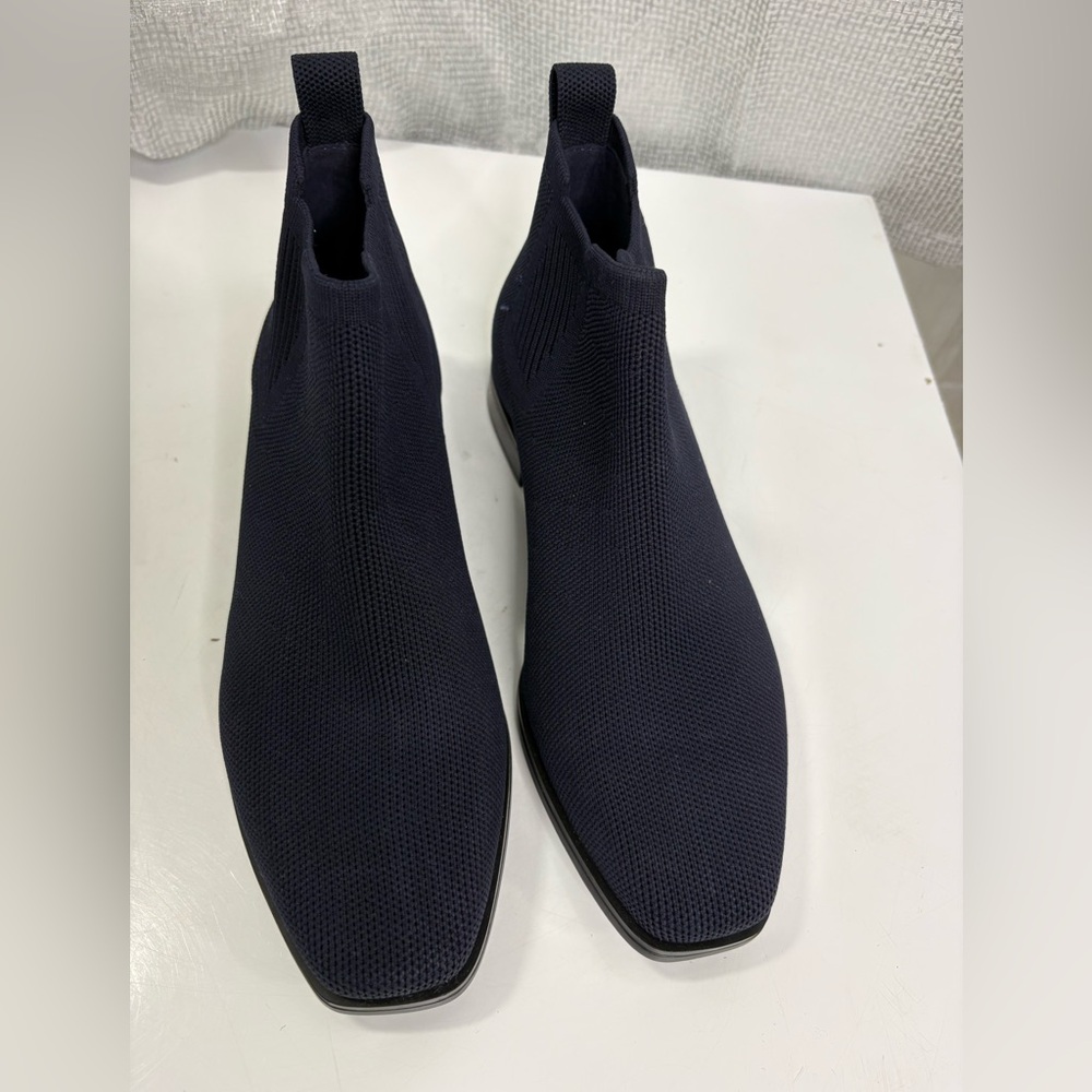 Women's Knit Ankle Booties - Navy